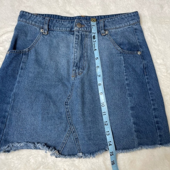 Altar’d State Jean skirt - Picture 9 of 10